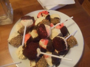 Cheesecake pops re-visited