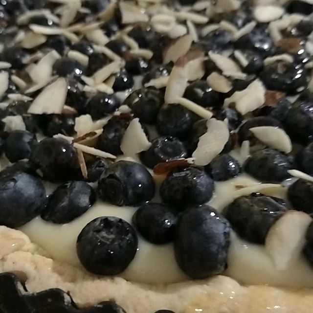 #blueberry #lavender #almond #tart #baking<span id=